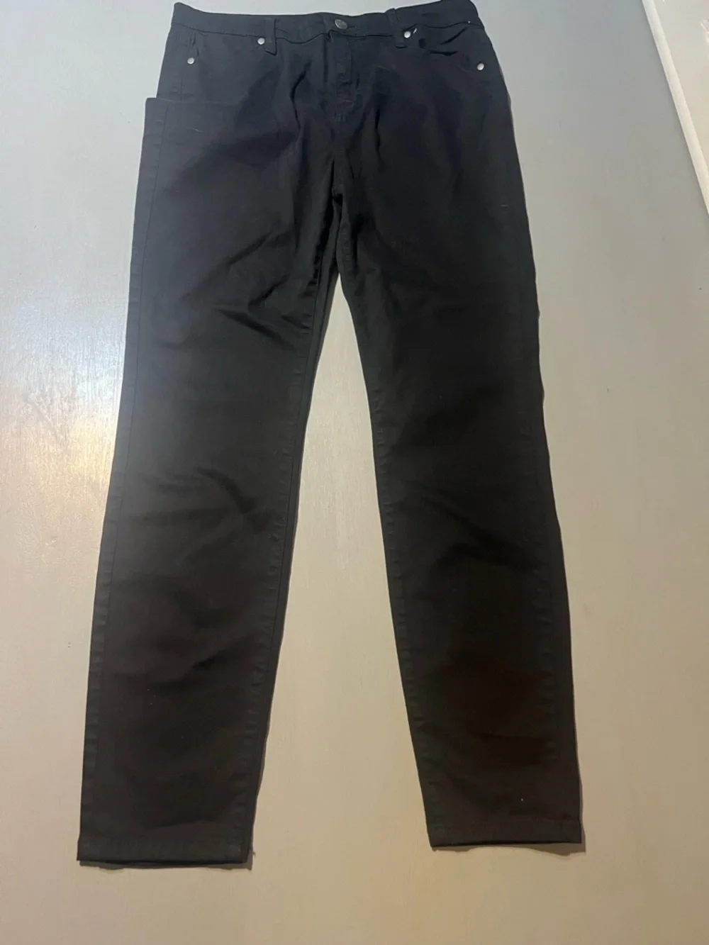 Buffalo David Bitton Hanna Skinny Jeans Black Size 10/30 - Picture 1 of 5